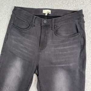 Swet Tailor Pants Mens 34x32 Black Soft Stretch 5 Pocket Skinny Chinos